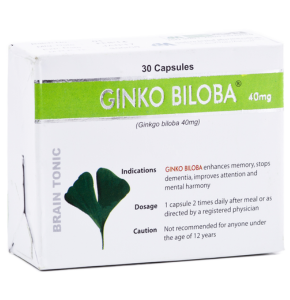 Ginko Biloba- জিংকো বাইলোবা
