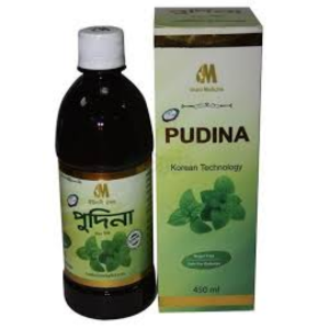 Pudina syrup- পুদিনা সিরাপ